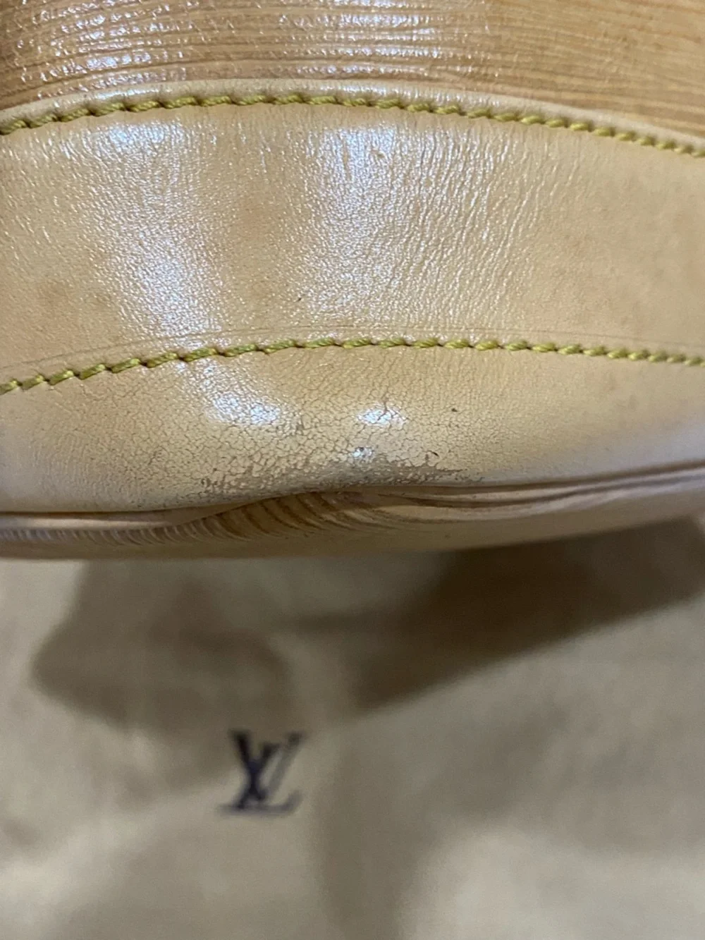 Louis Vuitton Noe Tan Epi Leather Bucket Bag - Picture 8 of 12